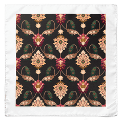 BLOSSOM SILK CRAVAT & POCKET SQUARE SET