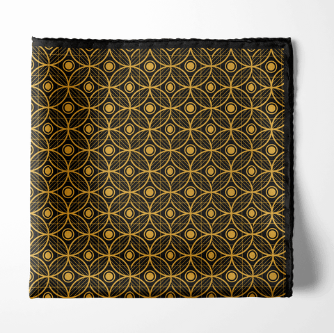 Infinity Silk Pocket Square