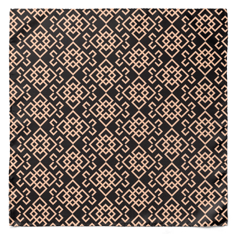 In & Out SILK POCKET SQUARE