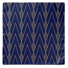 Egyptian Crypts Silk Pocket Square