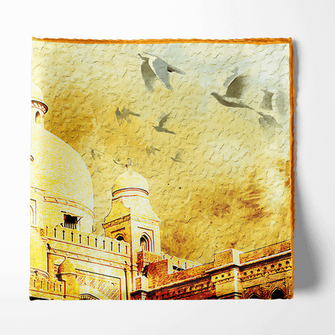 School of Arts Silk Pocket Square
