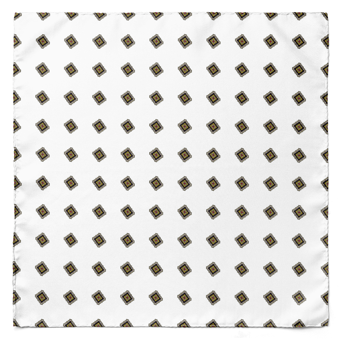Magic Black Silk Pocket Square