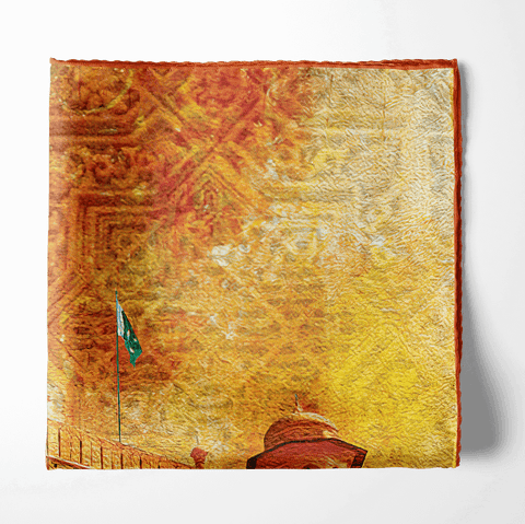 The Royal Qila Silk Pocket Square