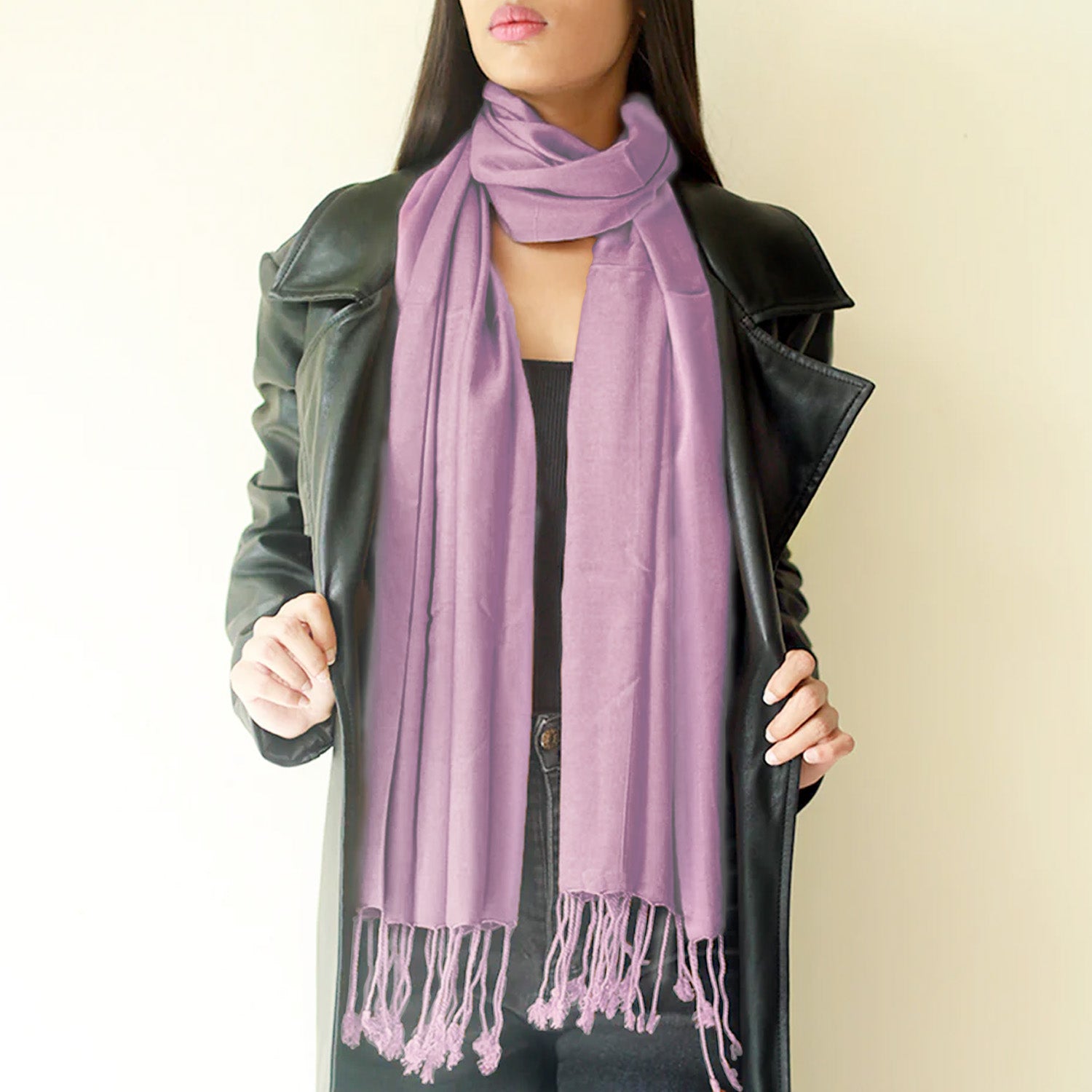 LAVENDER LAWN SCARF