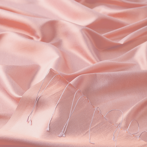 ROSE PINK LAWN SCARF