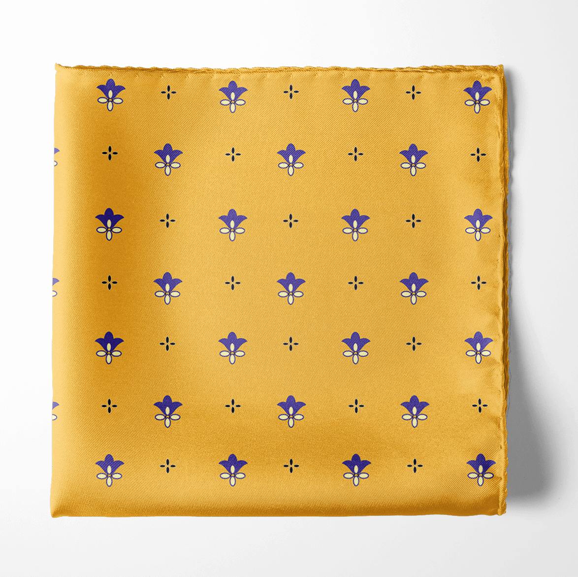 BUMBLEBEE SILK POCKET SQUARE (LUXE COLLECTION)
