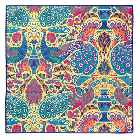 Mor Possession Silk Pocket Square