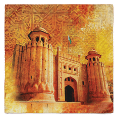 The Royal Qila Silk Pocket Square
