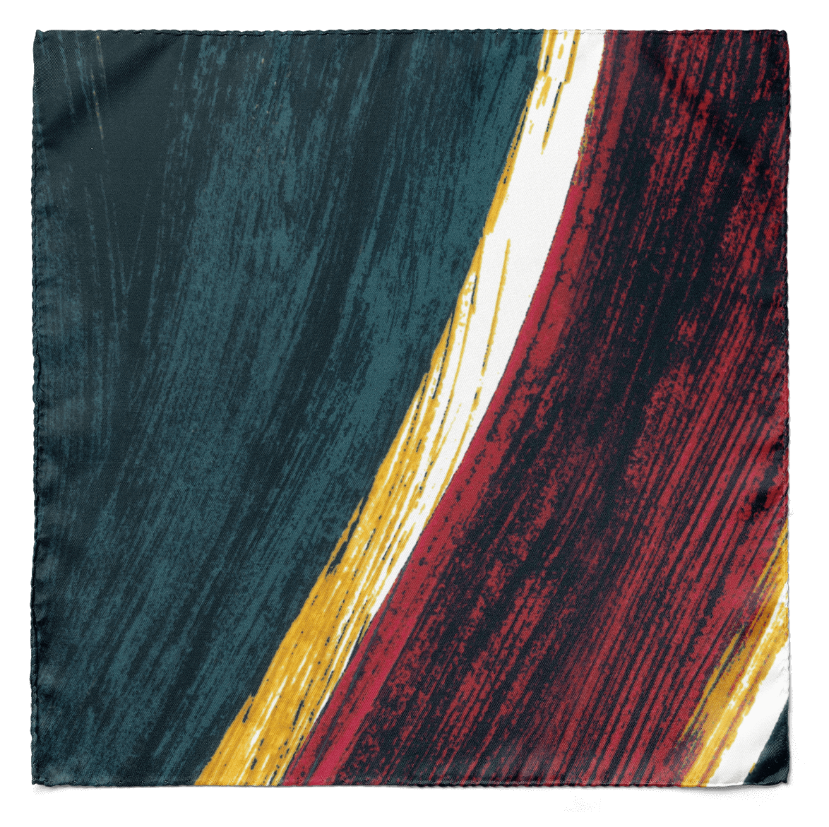 MIDNIGHT ARTIST SILK SCARF & POCKET SQUARE SET