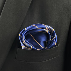 Egyptian Crypts Silk Pocket Square