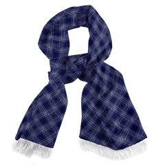 Scottish Blue Silk Scarf