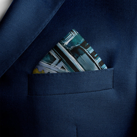 Qawali Nights Silk Pocket Square