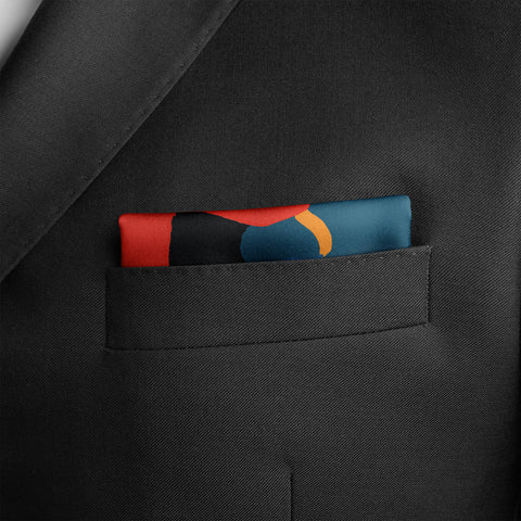 Tri Fox SILK POCKET SQUARE