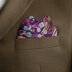 W21- BEETLES SILK POCKET SQUARE
