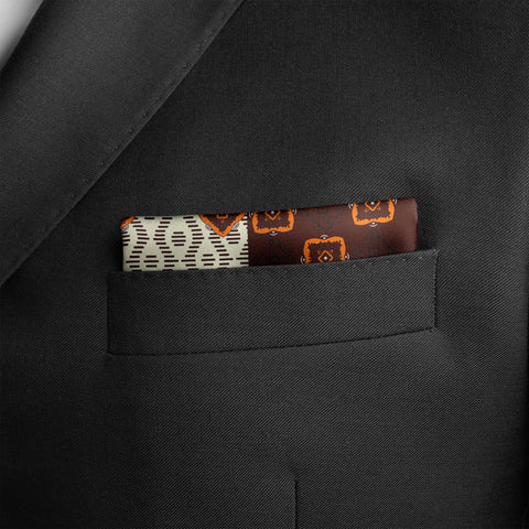 EAGER SILK POCKET SQUARE