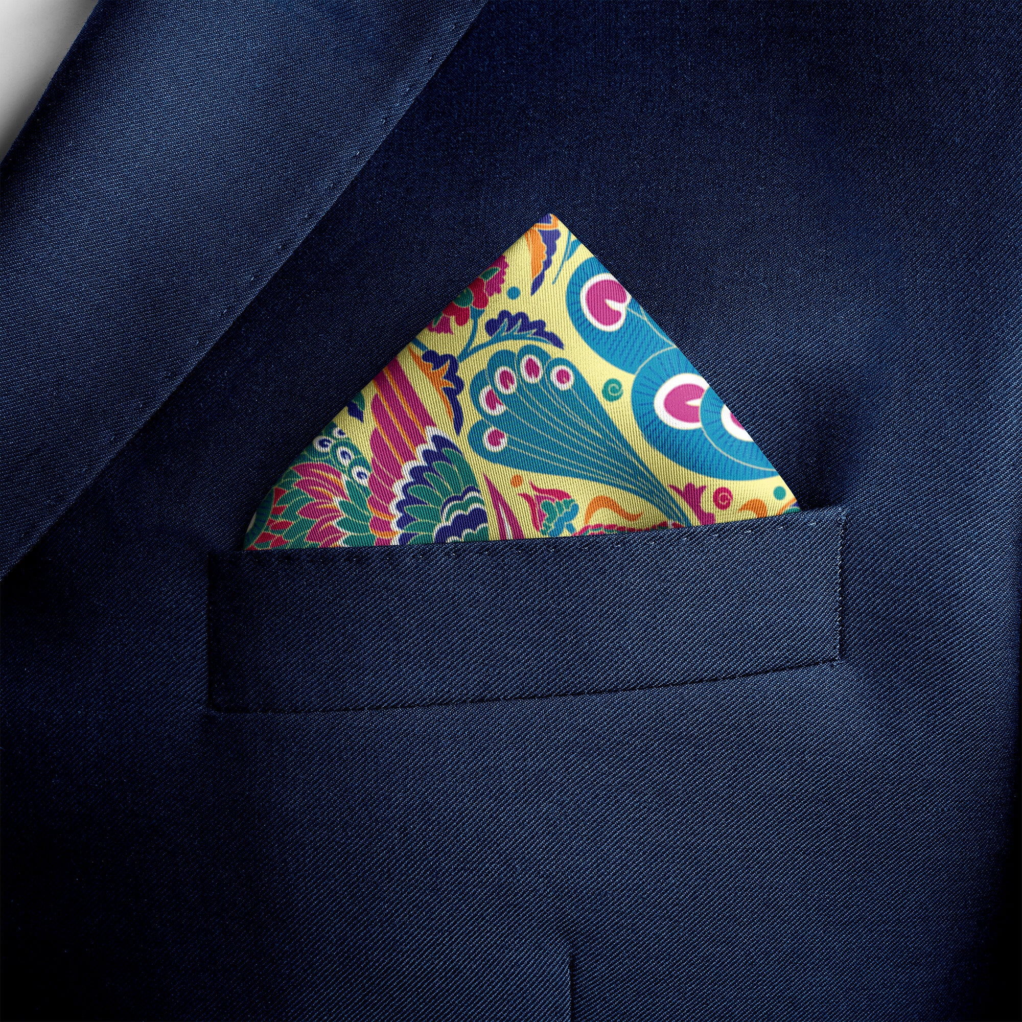 MOR POSSESSION SILK POCKET SQUARE