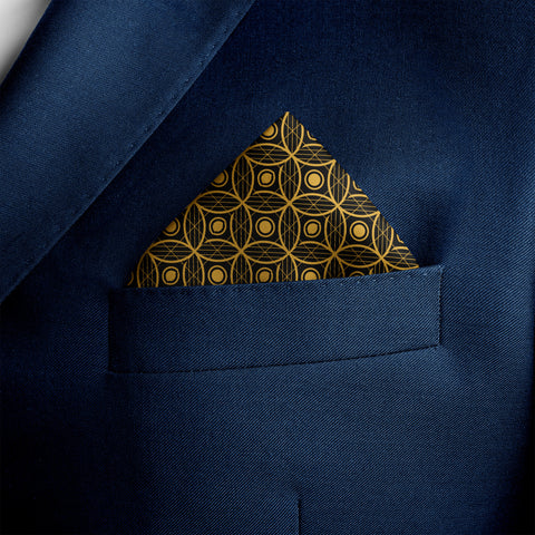 Infinity Silk Pocket Square