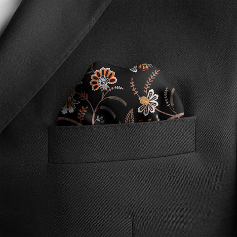 The Vine Silk Pocket Square