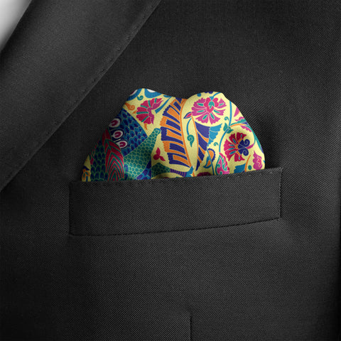 Mor Possession Silk Pocket Square