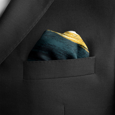 Midnight Artist Silk Pocket Square