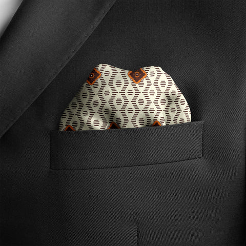 EAGER SILK POCKET SQUARE