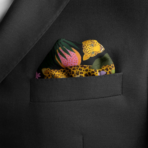 Pop Wild SILK POCKET SQUARE