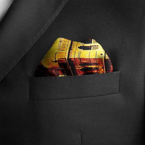 School of Arts Silk Pocket Square