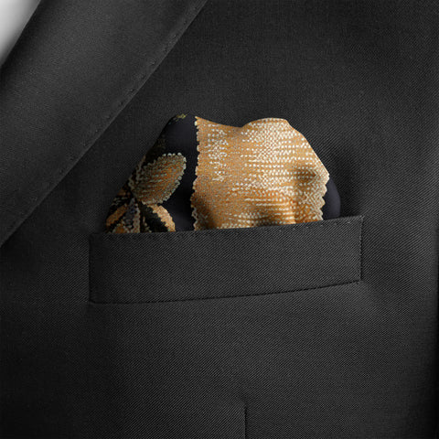 English Harley Silk Pocket Square