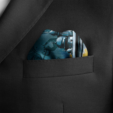 Qawali Nights Silk Pocket Square