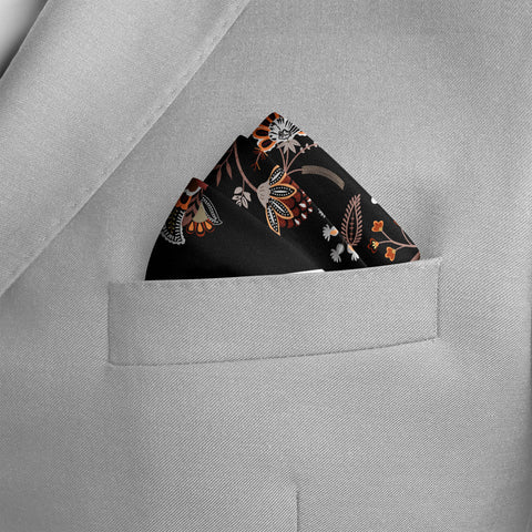 The Vine Silk Pocket Square