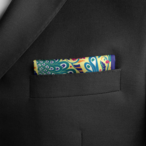 Mor Possession Silk Pocket Square