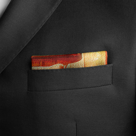 The Royal Qila Silk Pocket Square
