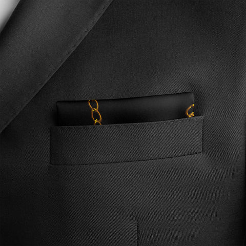 Tiger Skin Silk Pocket Square