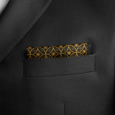 Infinity Silk Pocket Square