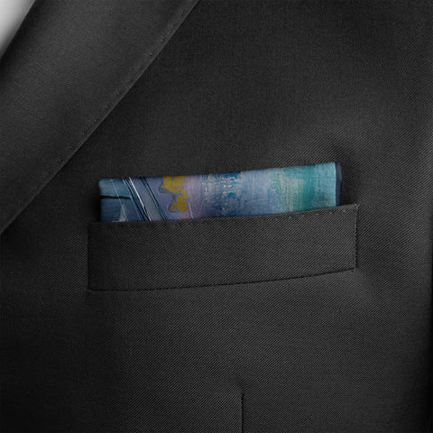 Qawali Nights Silk Pocket Square
