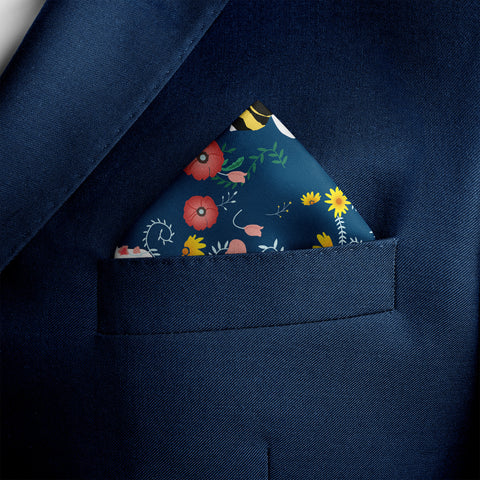 Honeybee SILK POCKET SQUARE