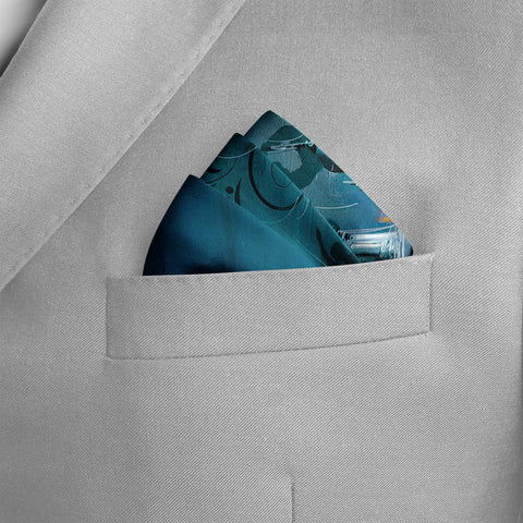 Qawali Nights Silk Pocket Square