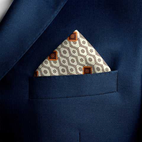 EAGER SILK POCKET SQUARE