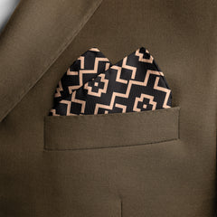 ZEEDGE SILK POCKET SQUARE