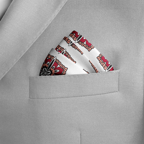 Swiss Ajrak Pocket Square (LUXE COLLECTION)