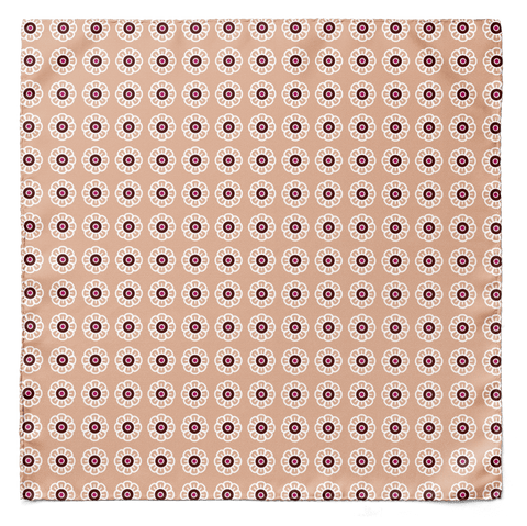 W21- Daisy SILK POCKET SQUARE