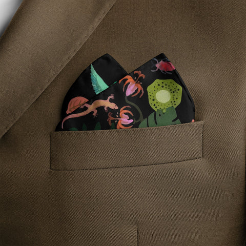 Pop Wild SILK POCKET SQUARE