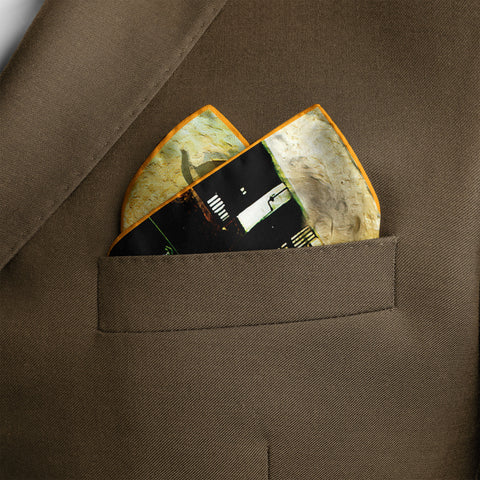 School of Arts Silk Pocket Square