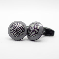 CRISS-CROSS CUFFLINKS