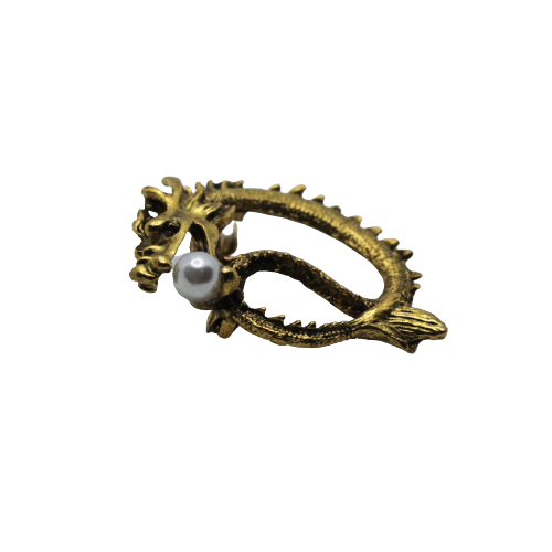 THE PEARL GUARDIAN BROOCH