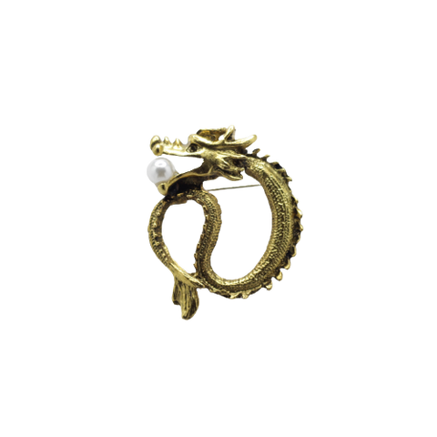 THE PEARL GUARDIAN BROOCH