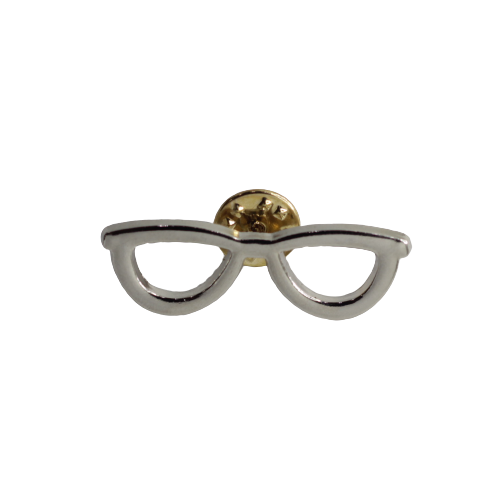 RETRO SILVER LAPEL PIN