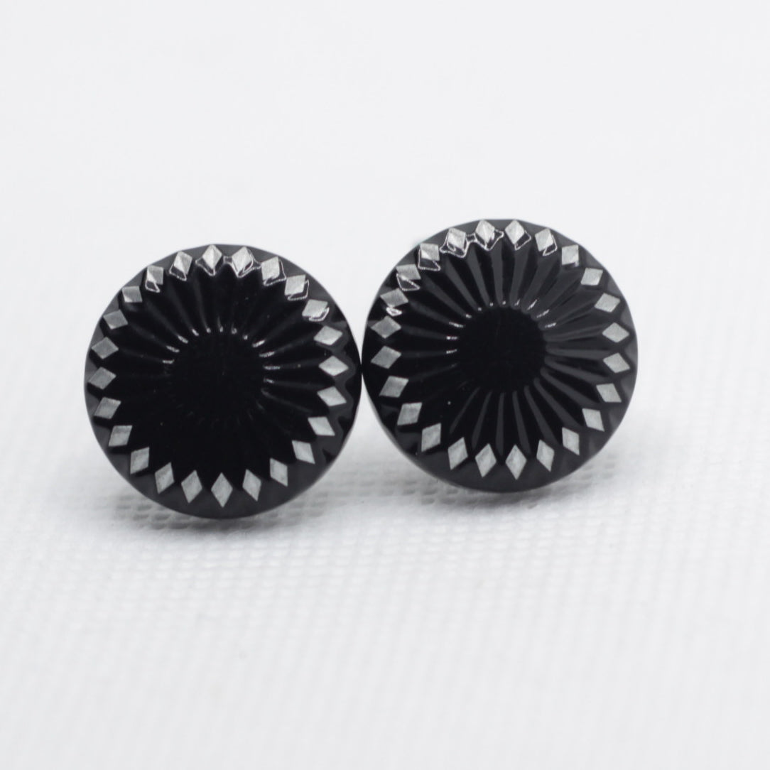 THE BLACK DIAMOND CUFFLINKS