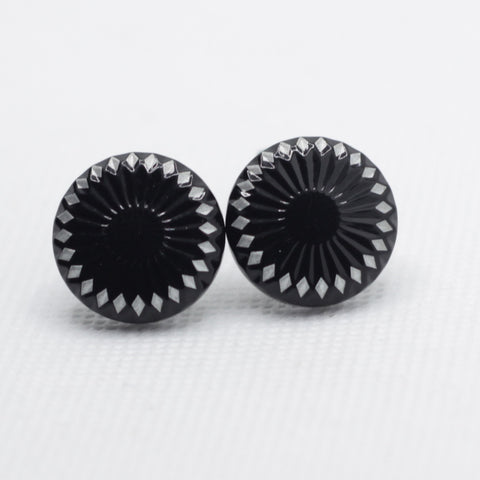 THE BLACK DIAMOND CUFFLINKS