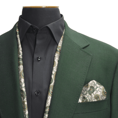 W21-ROBE OF HONOUR SILK SCARF & POCKET SQUARE SET